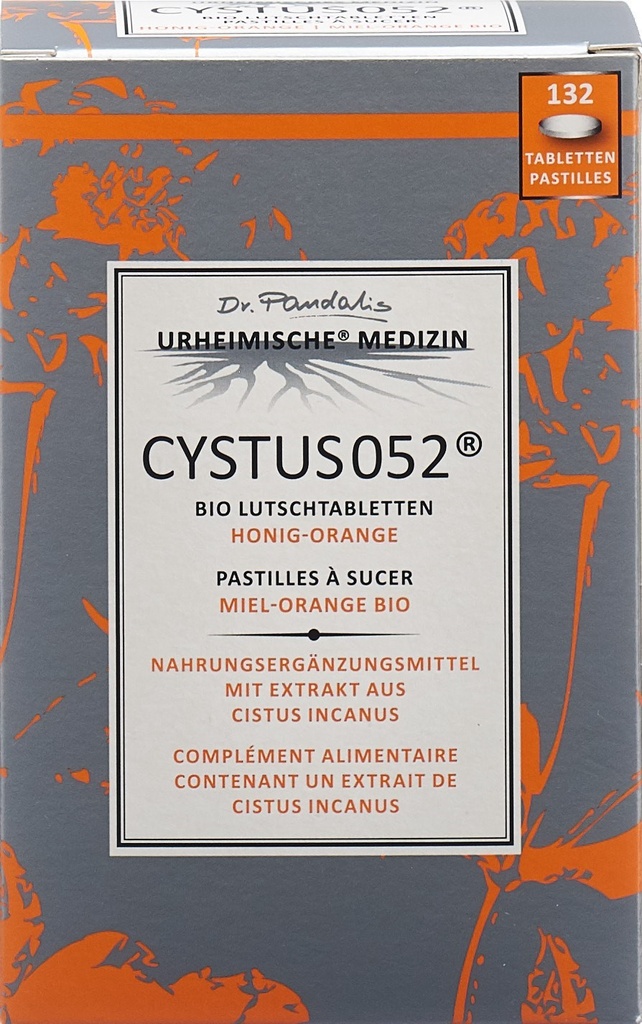 CYSTUS 052 Bio Honig Orange  - PICFRONTTOP