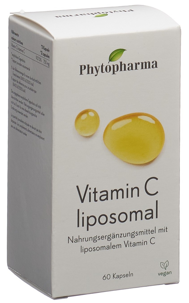 Phytopharma Vitamin C liposomal - PICFRONT3D