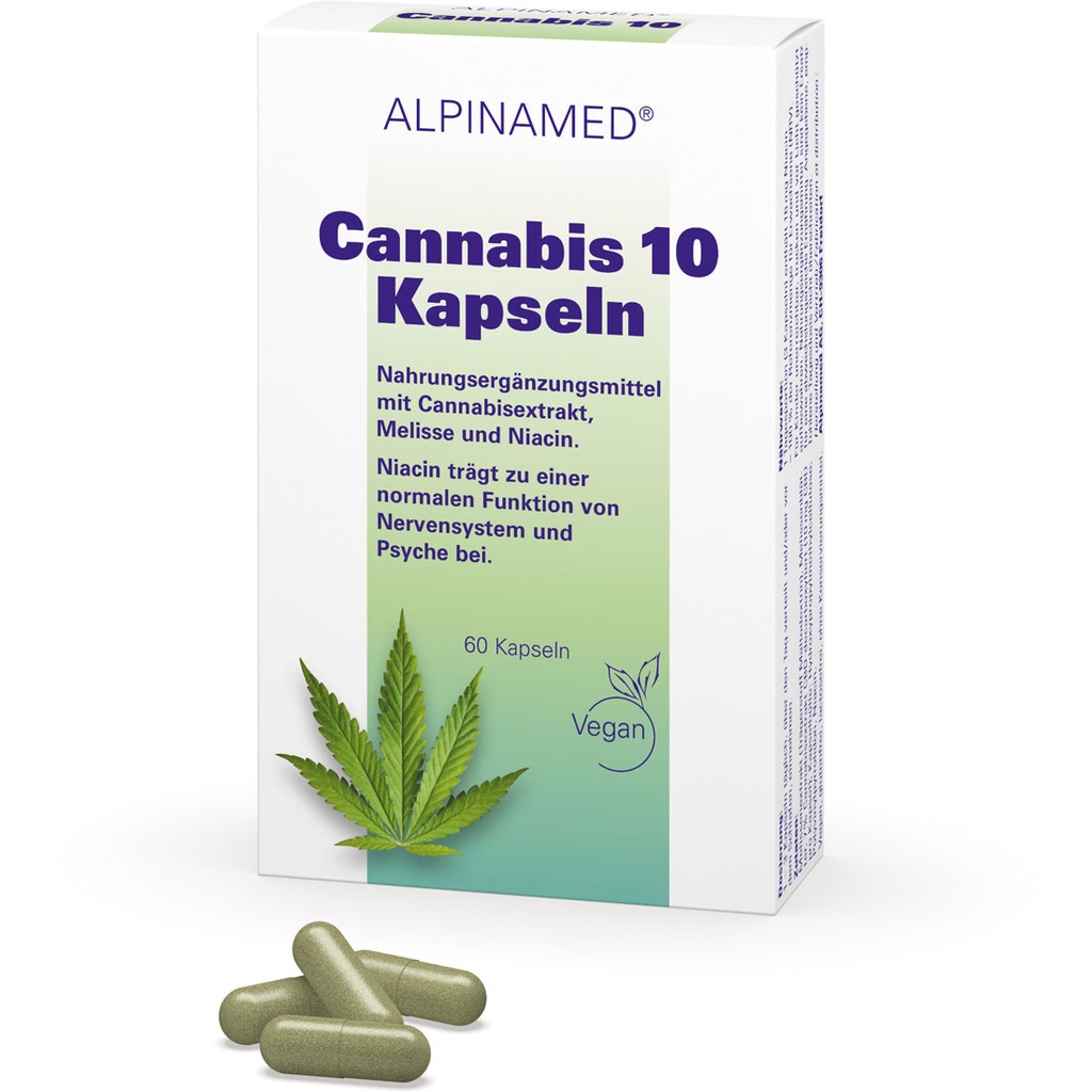 Alpinamed Cannabis 10 (60 Kapseln)